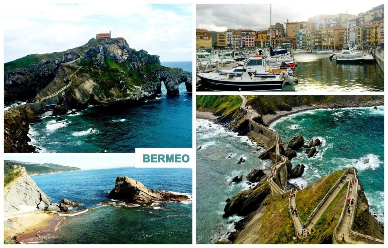 Bermeo y Urdaibai - Apartamento - tranquilo - WiFi - ASCENSOR y GARAJE en el mismo edificio Exterior foto